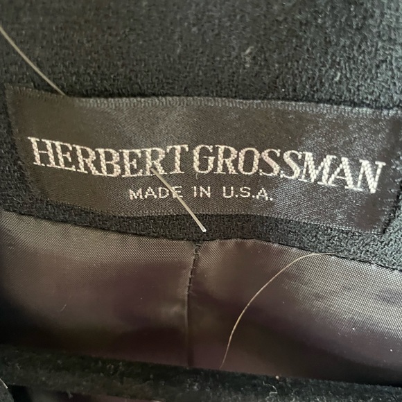 Herbert Grossman for Talbots double breasted wool blazer - Picture 4 of 8